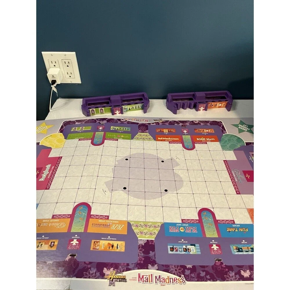 Disney Hannah Montana Electronic Mall Madness Game Hasbro 2008 *Tested-Read